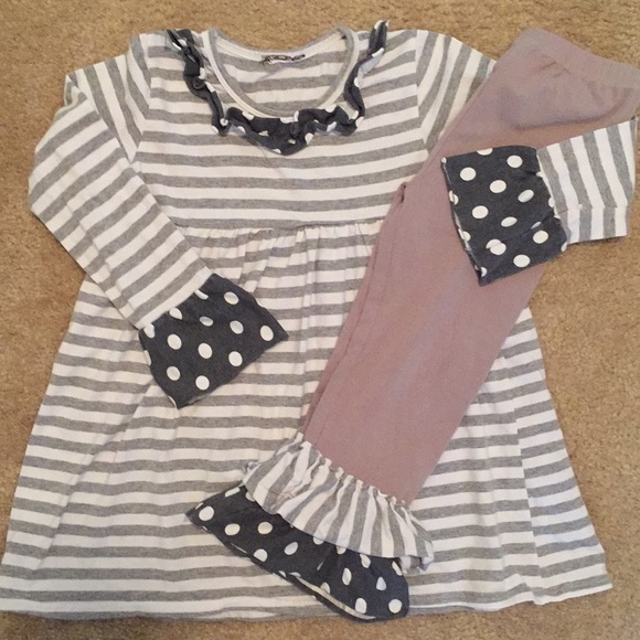 Boutique style girls outfit - Picture 1 of 4